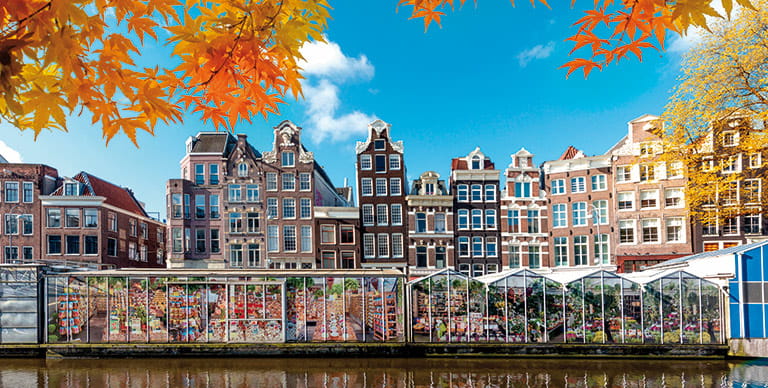 Amsterdam in autumn